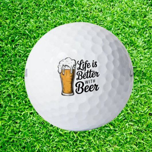 Bier Vieren Golfballen