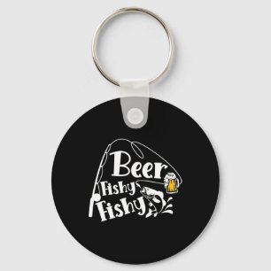 Bier Vis Vis Grappig Vissen Alcohol Liefhebber Cit Sleutelhanger