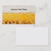 bier visitekaartje (Voorkant / Achterkant)