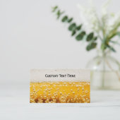 bier visitekaartje (Staand voorkant)