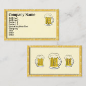 Bier Visitekaartjes (Voorkant / Achterkant)
