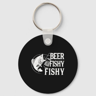 Bier Vissen Vissen Grappig Vissen Sleutelhanger
