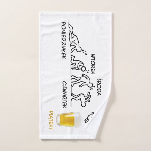 Bier-volutie Bad Handdoek (Handdoek)