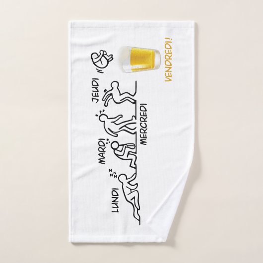 Bier-volutie Bad Handdoek (Handdoek)