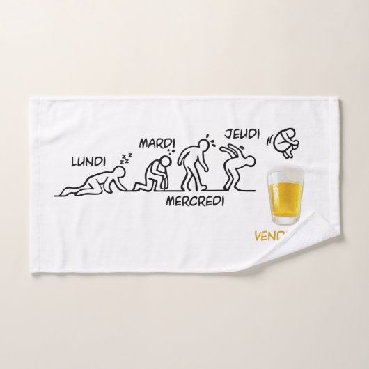 Bier-volutie Bad Handdoek (Handdoek)