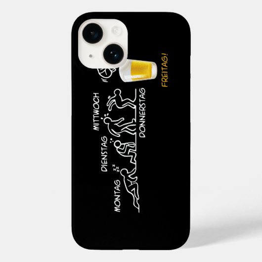 Bier-volutie Case-Mate iPhone Case (Achterkant)