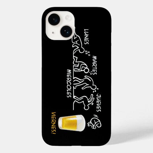 Bier-volutie Case-Mate iPhone Case (Achterkant)