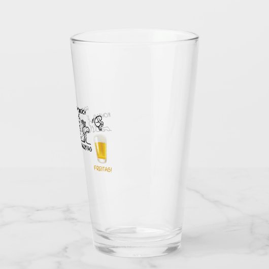 Bier-volutie Glas (Links)