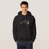 Bier-volutie Hoodie (Voorkant volledig)