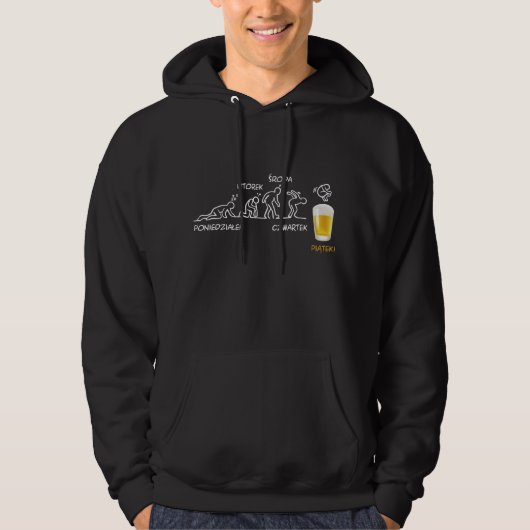 Bier-volutie Hoodie (Voorkant)