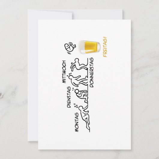 Bier-volutie Kaart (Voorkant)