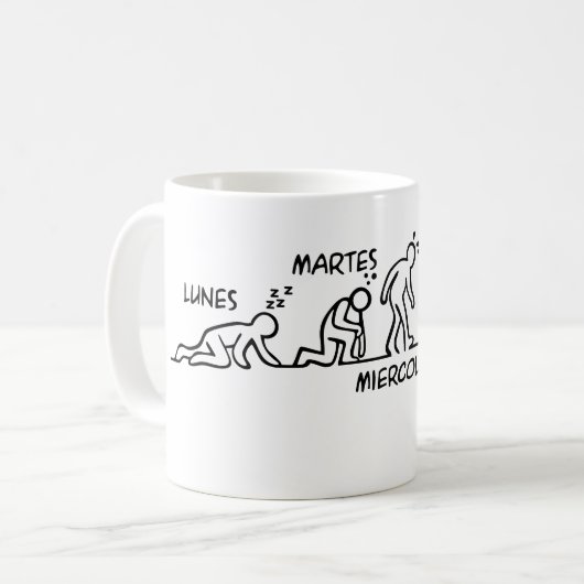 Bier-volutie Koffiemok (Voorkant links)