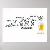 Bier-volutie Poster (Voorkant)