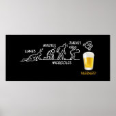 Bier-volutie Poster (Voorkant)
