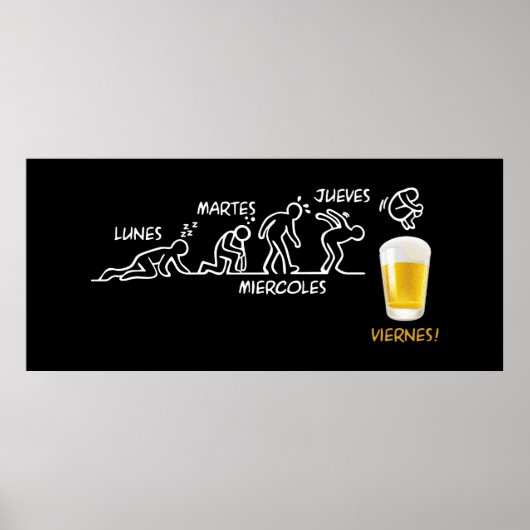 Bier-volutie Poster (Voorkant)