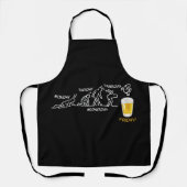 Bier-volutie Schort (Voorkant)