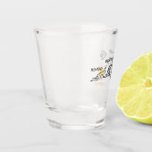 Bier-volutie Shot Glas (Links)