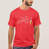 Bier-volutie T-shirt (Voorkant)