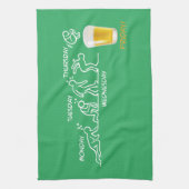 Bier-volutie Theedoek (Verticaal)