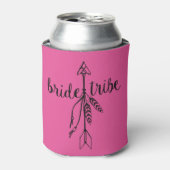 Bier voor Bruid Tribe Blikjeskoeler (Blikje Voorkant)