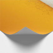 Bier voor hem Grappige vent Humor Cadeaupapier (Hoek)