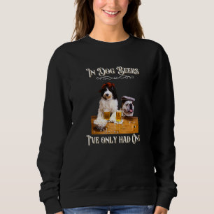 Bier voor mannen Volwassen humor Grappige honden Trui
