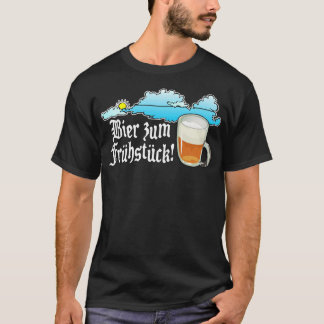 Bier voor ontbijt - Duits T-shirt