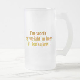Bier Vrouw Vorst Glas Mok