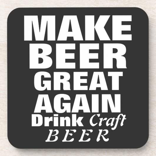 Bier weer geweldig maken onderzetter (Voorkant)