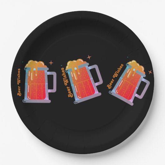 Bier Wensen Reus Papieren Bordje (Voorkant)