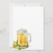 Bier Willow Geometrische Viering van het Leven Kaart (Achterkant)