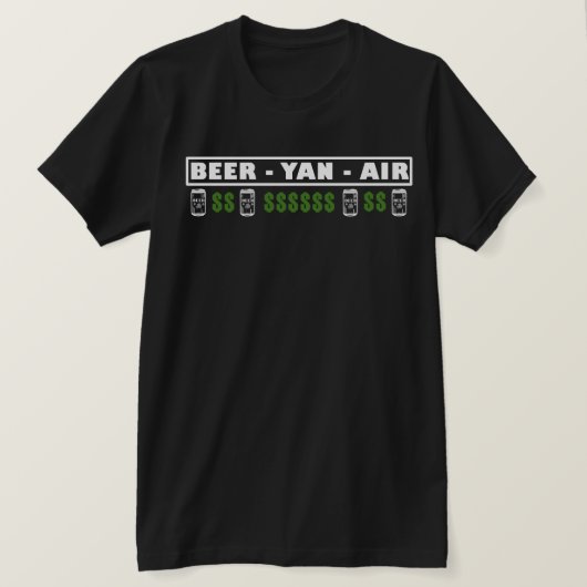 BIER YAN AIR T-SHIRT (Design voorkant)