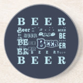 Bier Zandsteen Onderzetter (Voorkant)