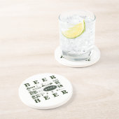 Bier Zandsteen Onderzetter (Zijkant)