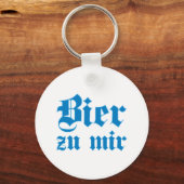 Bier zu mir bayrisch bayerisch Bayern beieren Sleutelhanger (Voorkant)