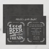 Bierafspraak Uitnodiging (Voorkant / Achterkant)