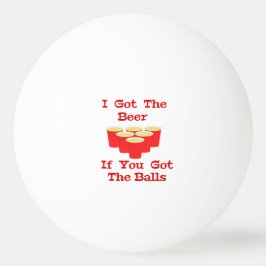 Bierballen Ping Pong Ball voor Bierpong