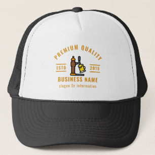 Bierbarman Professional   Elegant goud Trucker Pet