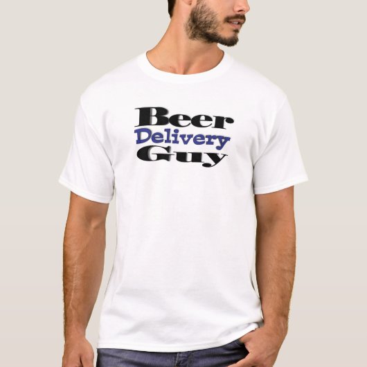 Bierbezorger T-shirt (Voorkant)