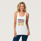 Bierbloedtype Tanktop (Volledige Voorkant)