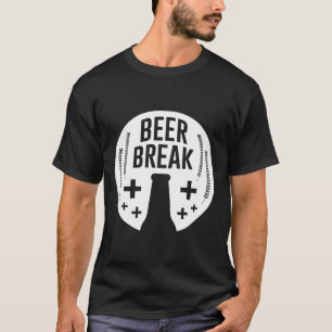 Bierbreak Native Drink bier wordt gemaakt door Man T-shirt