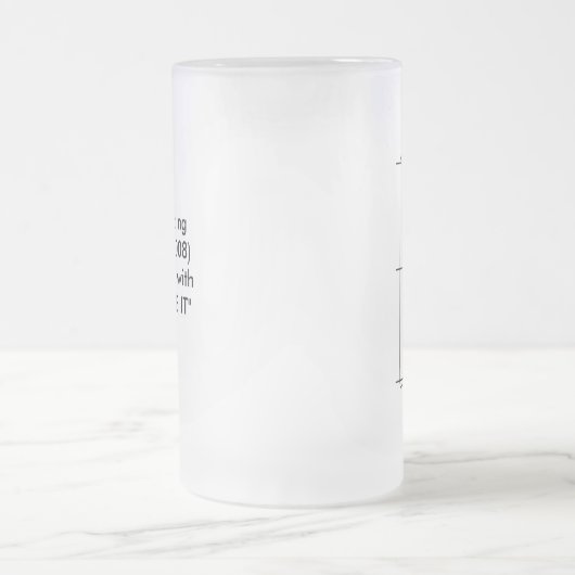 Bierbril ... Unieke Groomsmen Giften Matglas Bierpul (Center)