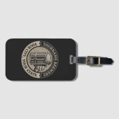 Bierbrouwen Gepersonaliseerde NAAM Brouwerij Grote Bagagelabel (Voorkant (horizontaal))