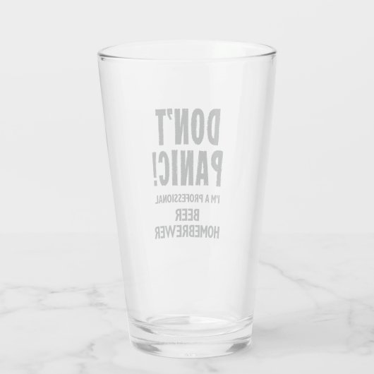 bierbrouwer glas (Achterkant)