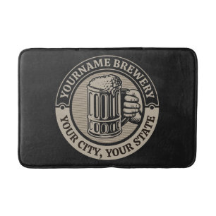 Bierbrouwerij Aangepaste naam Brewery Big Mok Badmat