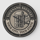 Bierbrouwerij Aangepaste naam Brewery Big Mok Grote Klok (Voorkant)