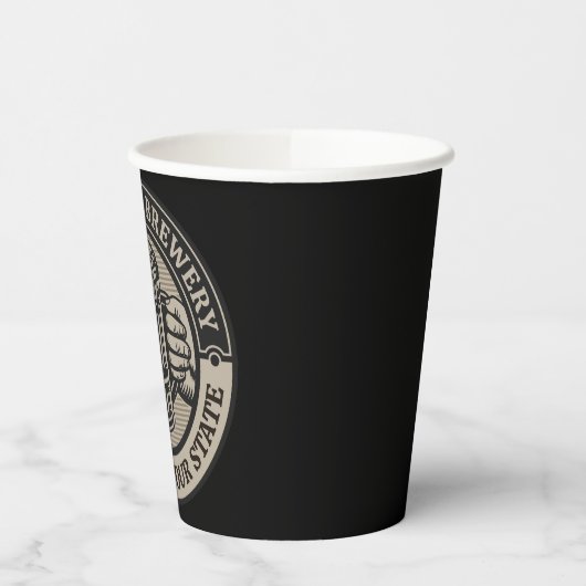 Bierbrouwerij Aangepaste naam Brewery Big Mok Papieren Bekers (Links)