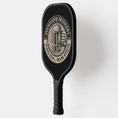 Bierbrouwerij Aangepaste naam Brewery Big Mok Pickleball Paddle (Links)