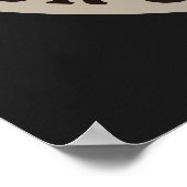 Bierbrouwerij Aangepaste naam Brewery Big Mok Poster (Hoek)