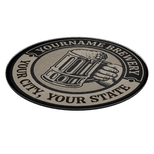 Bierbrouwerij Aangepaste naam Brewery Big Mok Snijplank (Hoek)